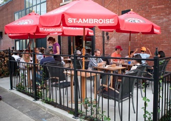 Barque Steakhouse pet friendly restaurant in Toronto Canada, dogs allowed restaurants in Toronto Canada
