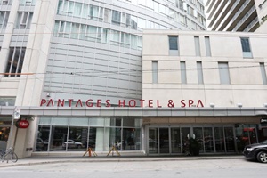 Pantages Hotel Toronto Center pet friendly hotel in Toronto, Canada; hotels dogs allowed Toronto Canada
