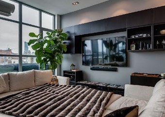 Penthouse with Unobstructed City Views, pets allowed rentals in Toronto, dog friendly vacation rentals in Toronto Ontario Canada